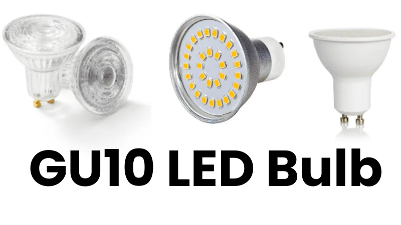 GU10 LED Bulbs in the pictures