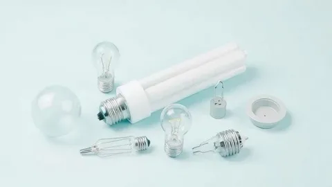 Los componentes de las lámparas fluorescentes