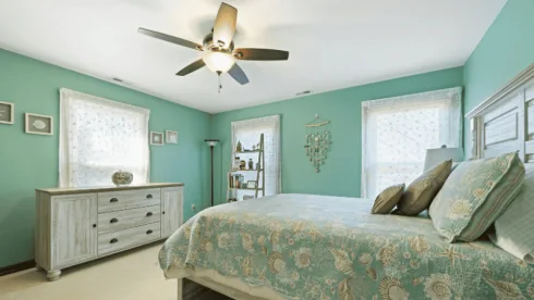 ceiling fan in room